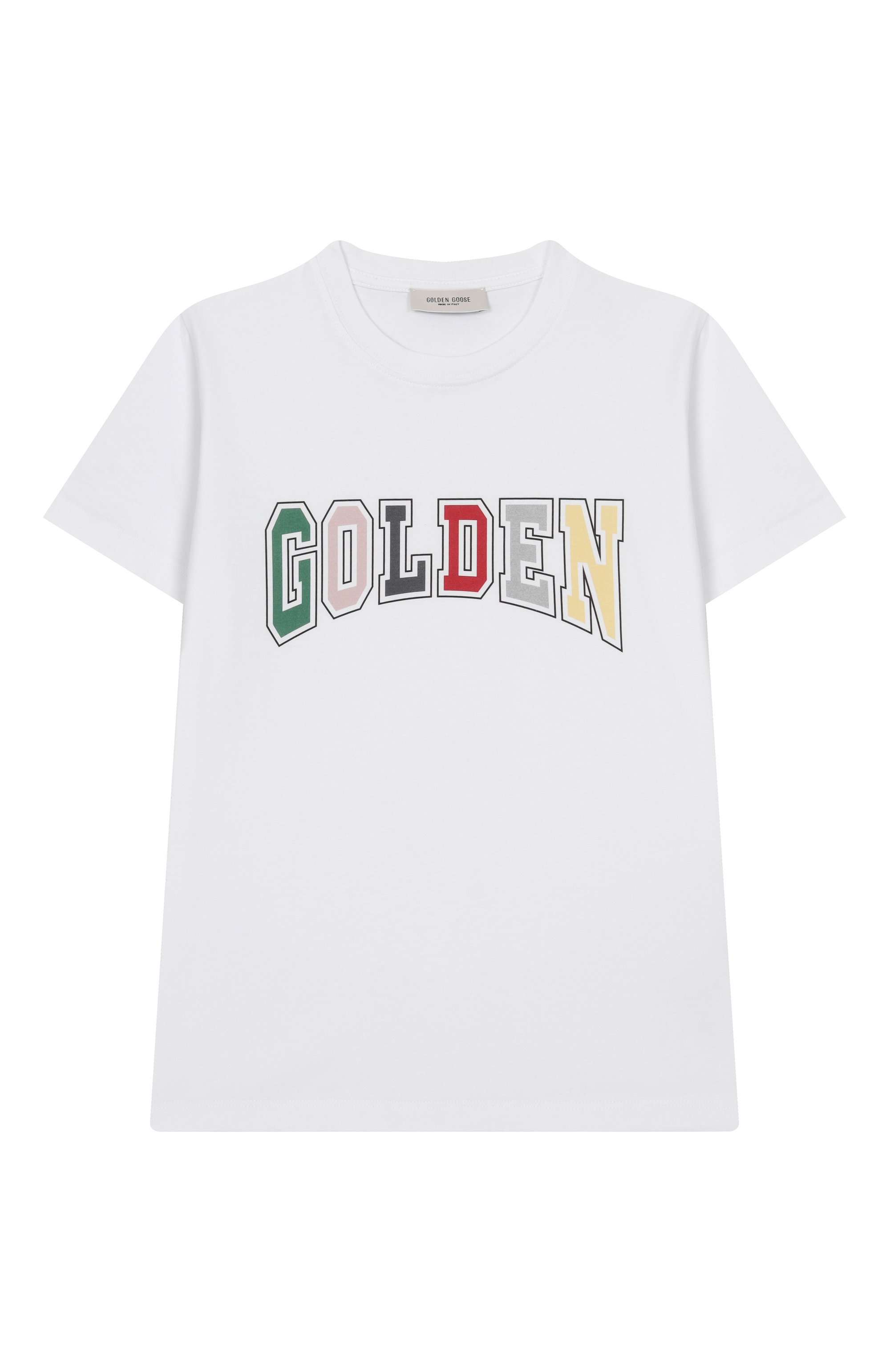 Хлопковая футболка GOLDEN GOOSE DELUXE BRAND, арт. GKP01403.P001960, фото 1
