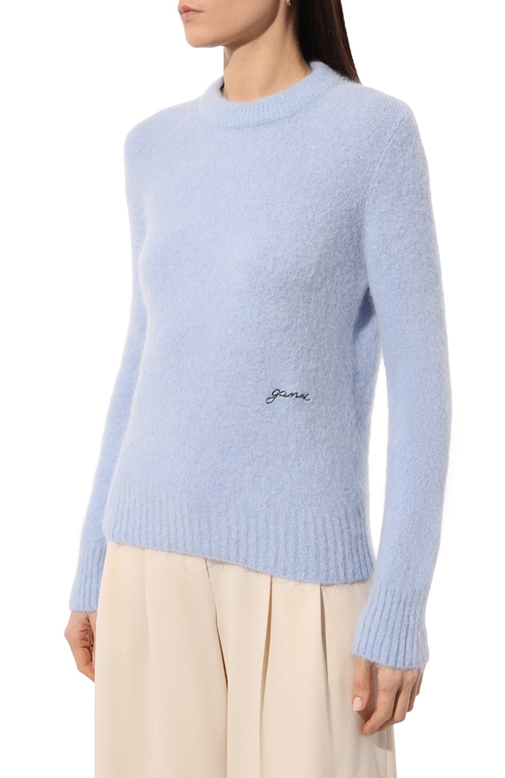 Шерстяной свитер GANNI, арт. K2125, фото 3