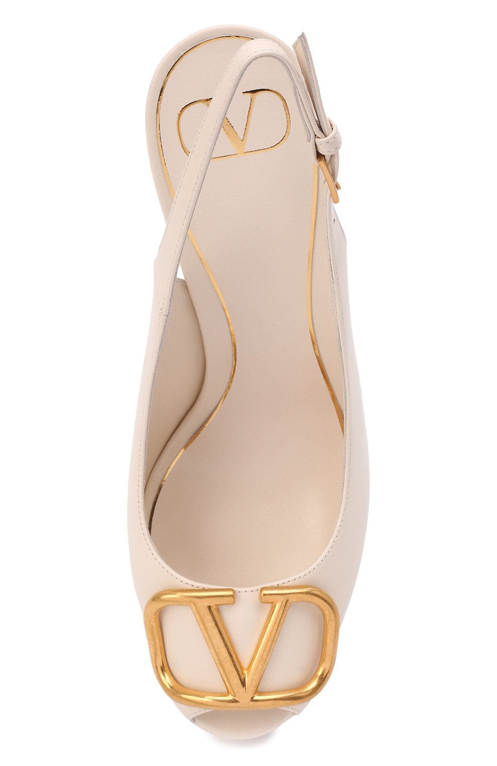 Кожаные туфли vlogo signature VALENTINO, арт. XW2S0DU8/DSH, фото 6