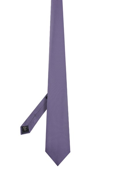 Шелковый галстук ZEGNA сиреневого цвета по цене 22850 руб., арт. Z3D11/1XW, фото 2 Шелковый галстук ZEGNA, арт. Z3D11/1XW, фото 2