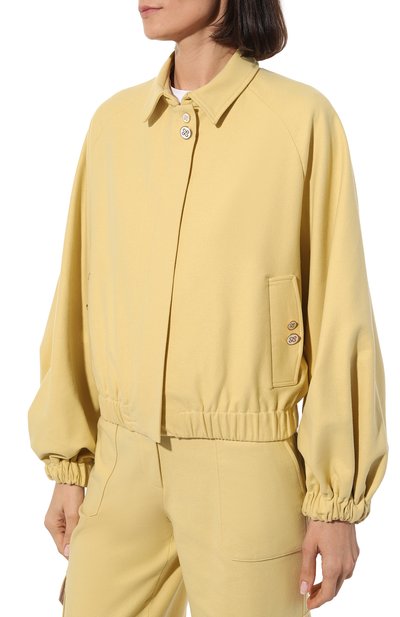 Бомбер из шерсти и кашемира AND THE BRAND, арт. C002-2004-801-W24, фото 3