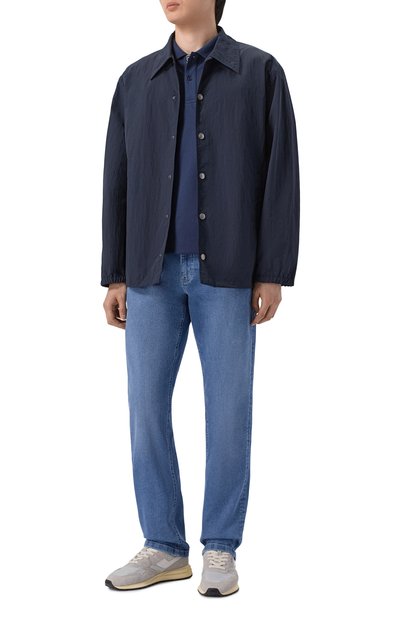 Хлопковое поло DIRK BIKKEMBERGS, арт. BMT1629, фото 2