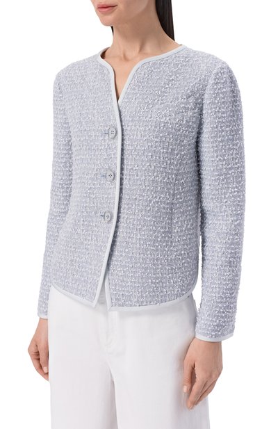 Твидовый жакет EMPORIO ARMANI, арт. EW003299/AF20486, фото 3