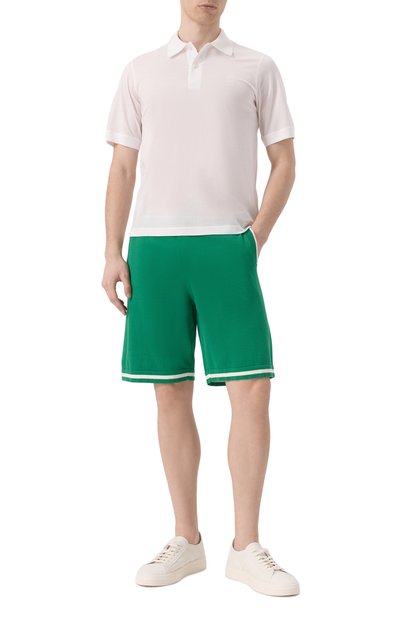 Хлопковые шорты KITON, арт. UMM064103, фото 2