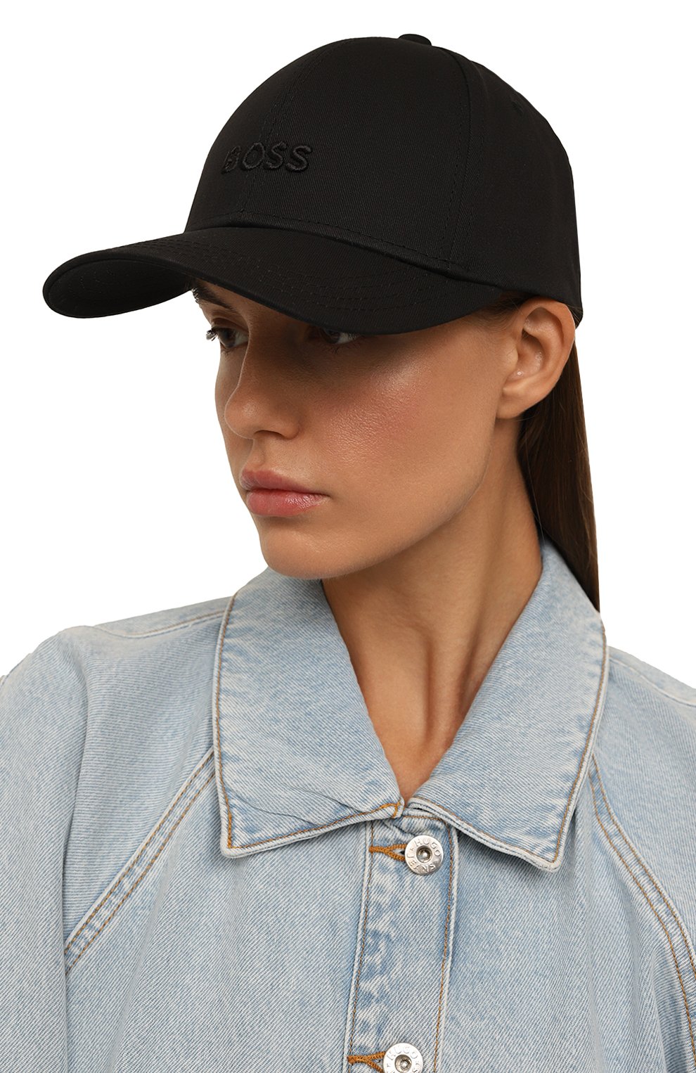 Хлопковая бейсболка BOSS, арт. 50519889, фото 2