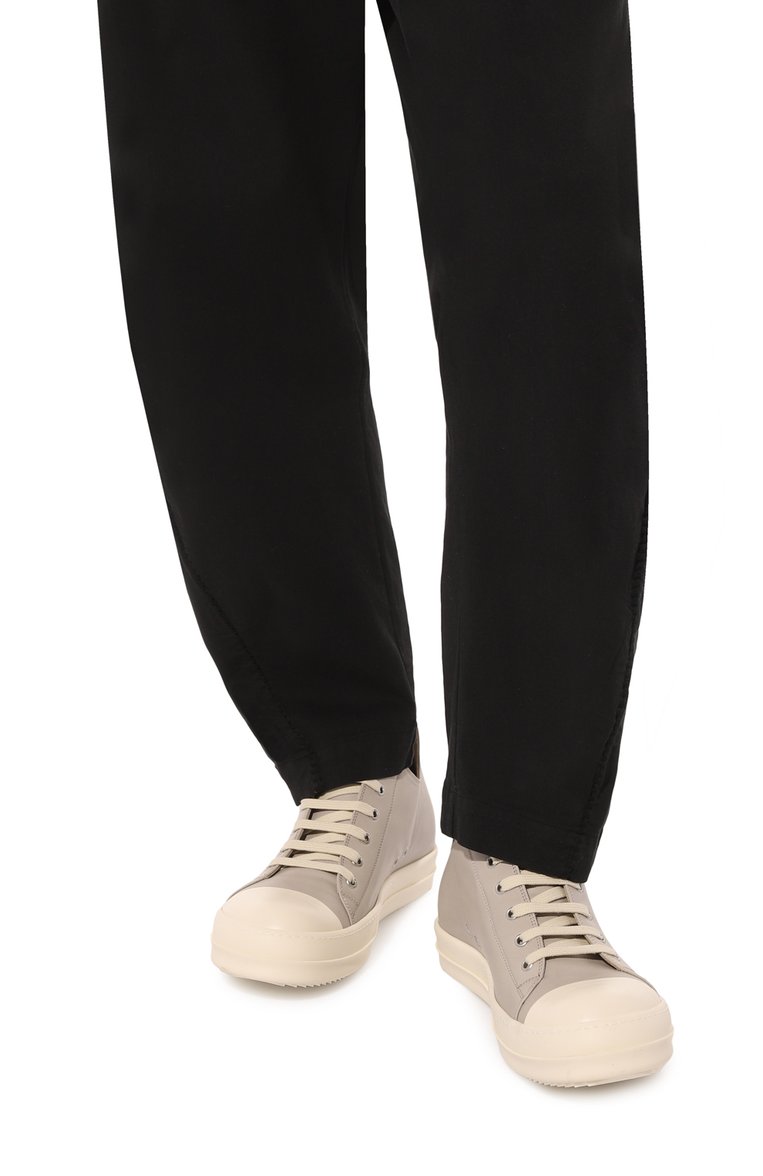 Кожаные кеды lido low RICK OWENS, арт. RU01D3891/LC0, фото 1