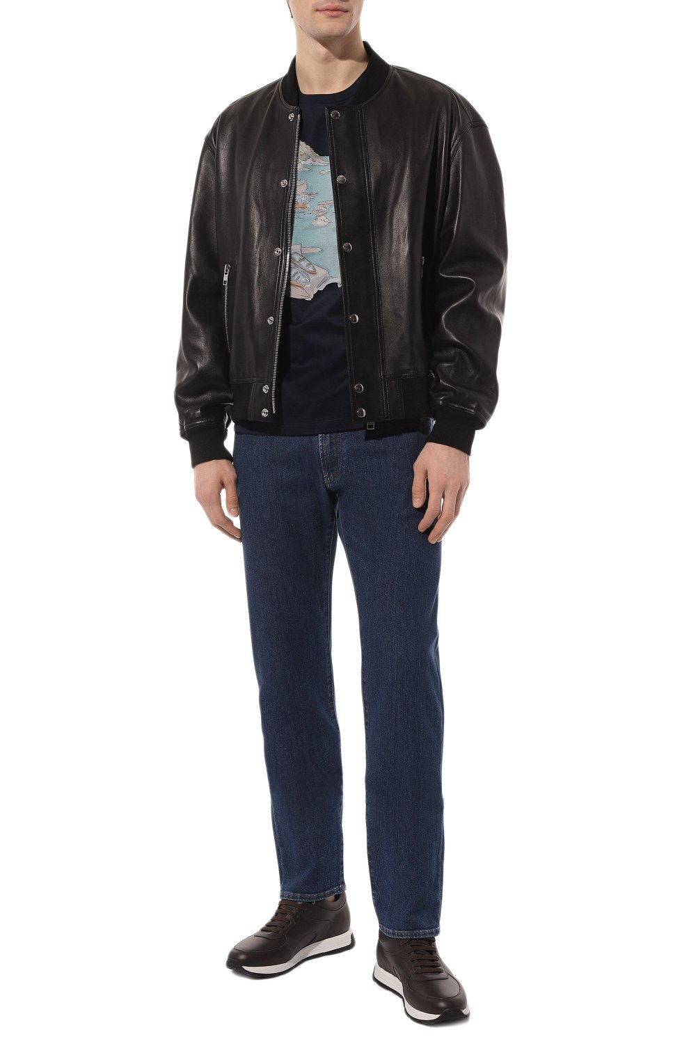 Хлопковая футболка CANALI, арт. T0003/MJ01907, фото 2