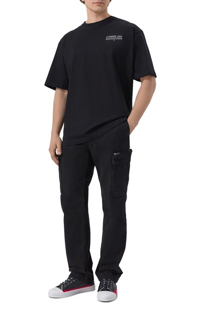 Хлопковая футболка COMME DES FUCKDOWN, арт. CFABM01998, фото 2