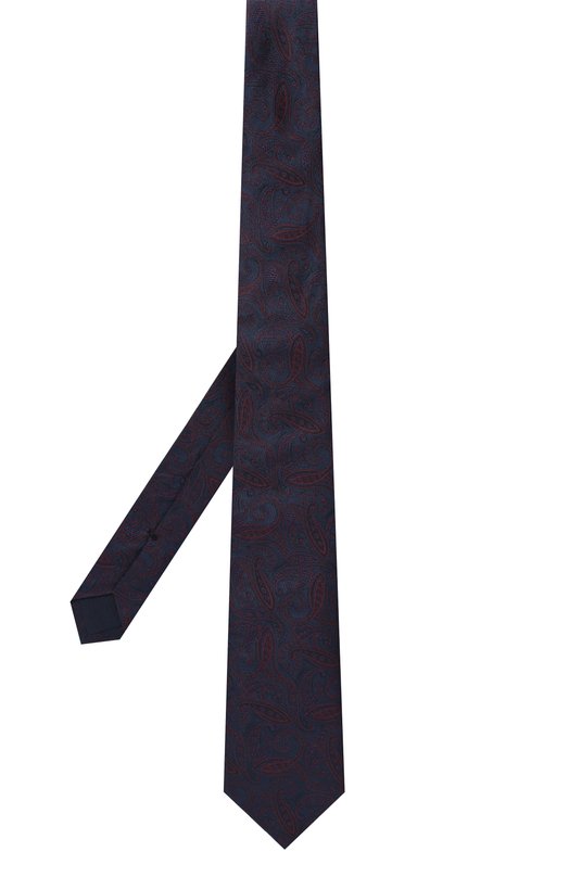 Шелковый галстук Corneliani 25U302-2520308 Синий  25U302-2520308 Фото 3