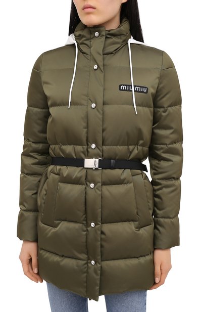 Пуховик MIU MIU, арт. MS1629-1JVH-F0393, фото 4
