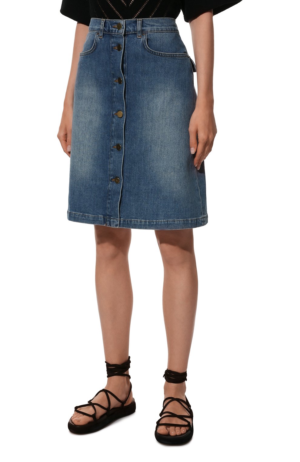 Джинсовая юбка FRAME DENIM, арт. VBSK415, фото 3