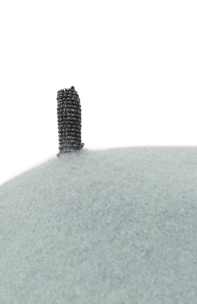 Шерстяной берет BRUNELLO CUCINELLI, арт. MCAP90136, фото 4