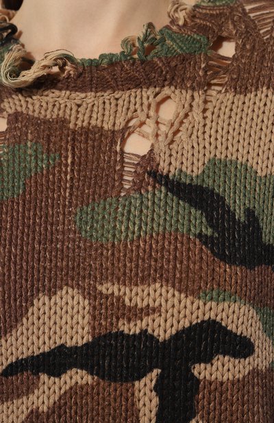 Хлопковый пуловер R13, арт. R13WY089-Y072B, фото 5