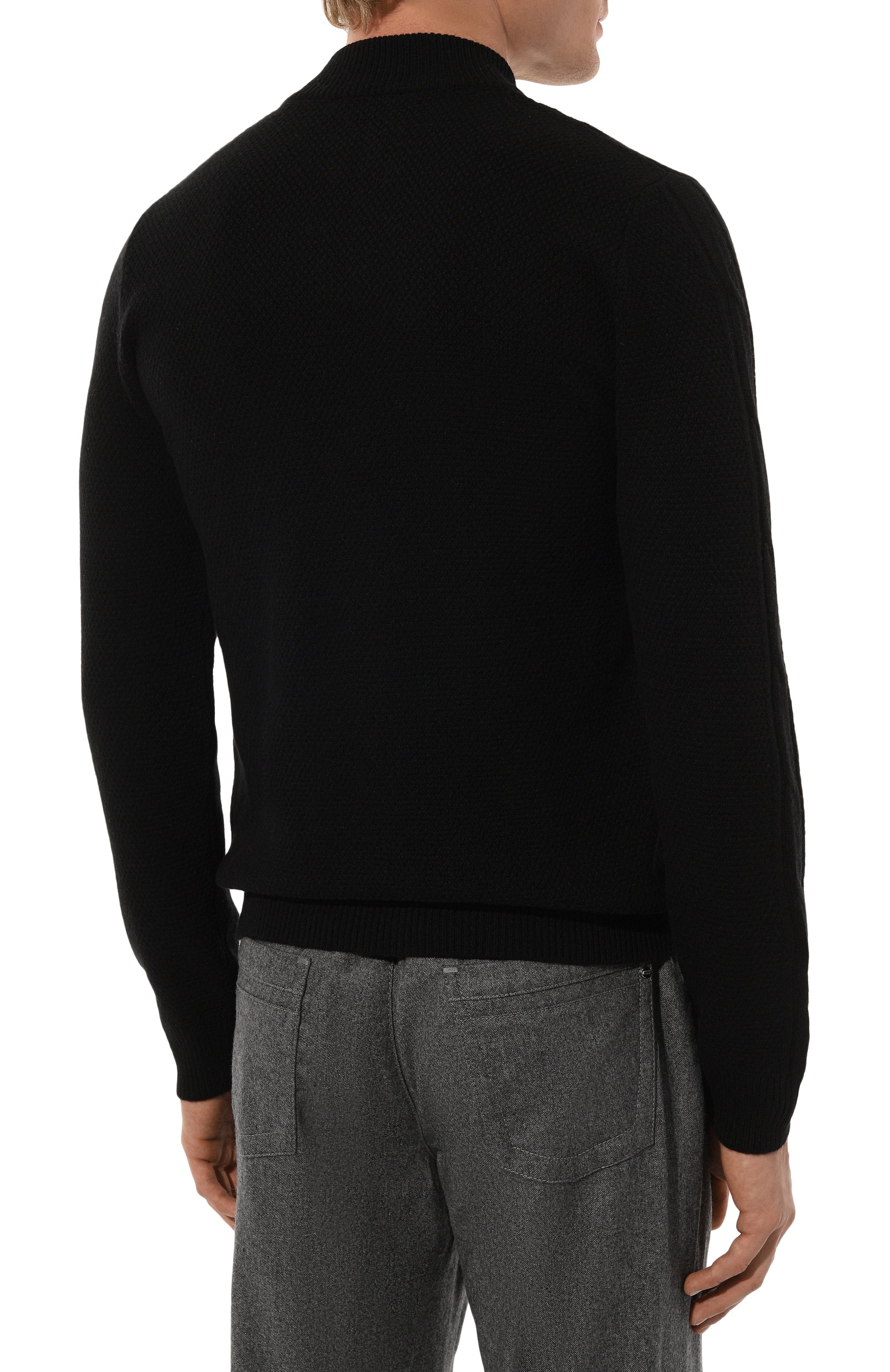 Свитер из шерсти и кашемира ZILLI, арт. KZMN01M0223VCAB00, фото 4