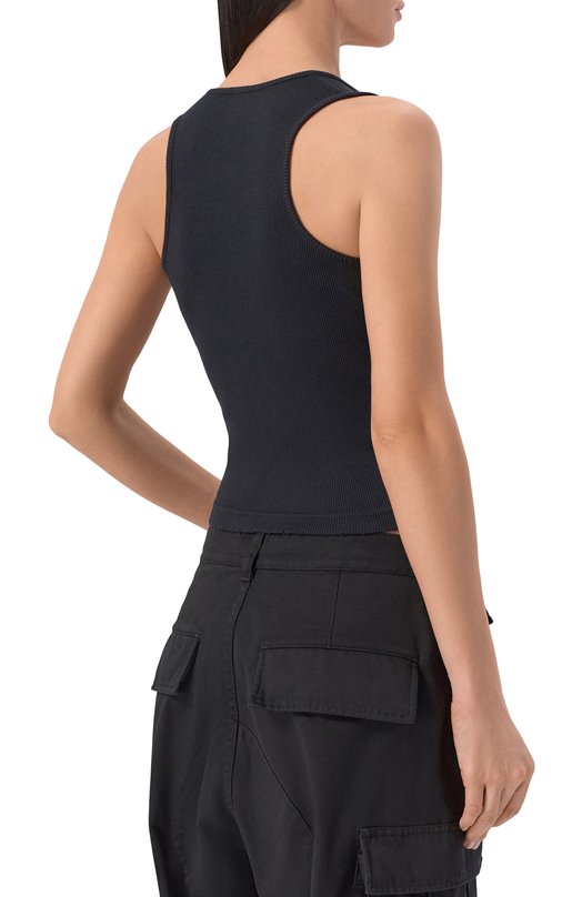 Хлопковый топ Balenciaga 858152/TTV02 Чёрный  858152/TTV02 Фото 4