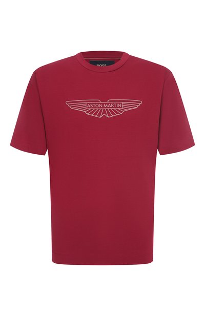 Мужская хлопковая футболка boss x aston martin BOSS CAMEL, арт. 50537881