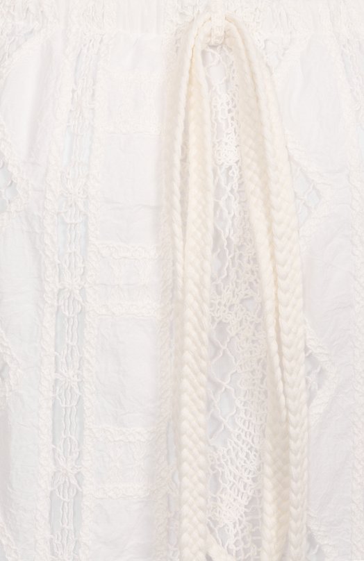 Хлопковый топ Pinko 104798/A2G9 Белый  104798/A2G9 Фото 6