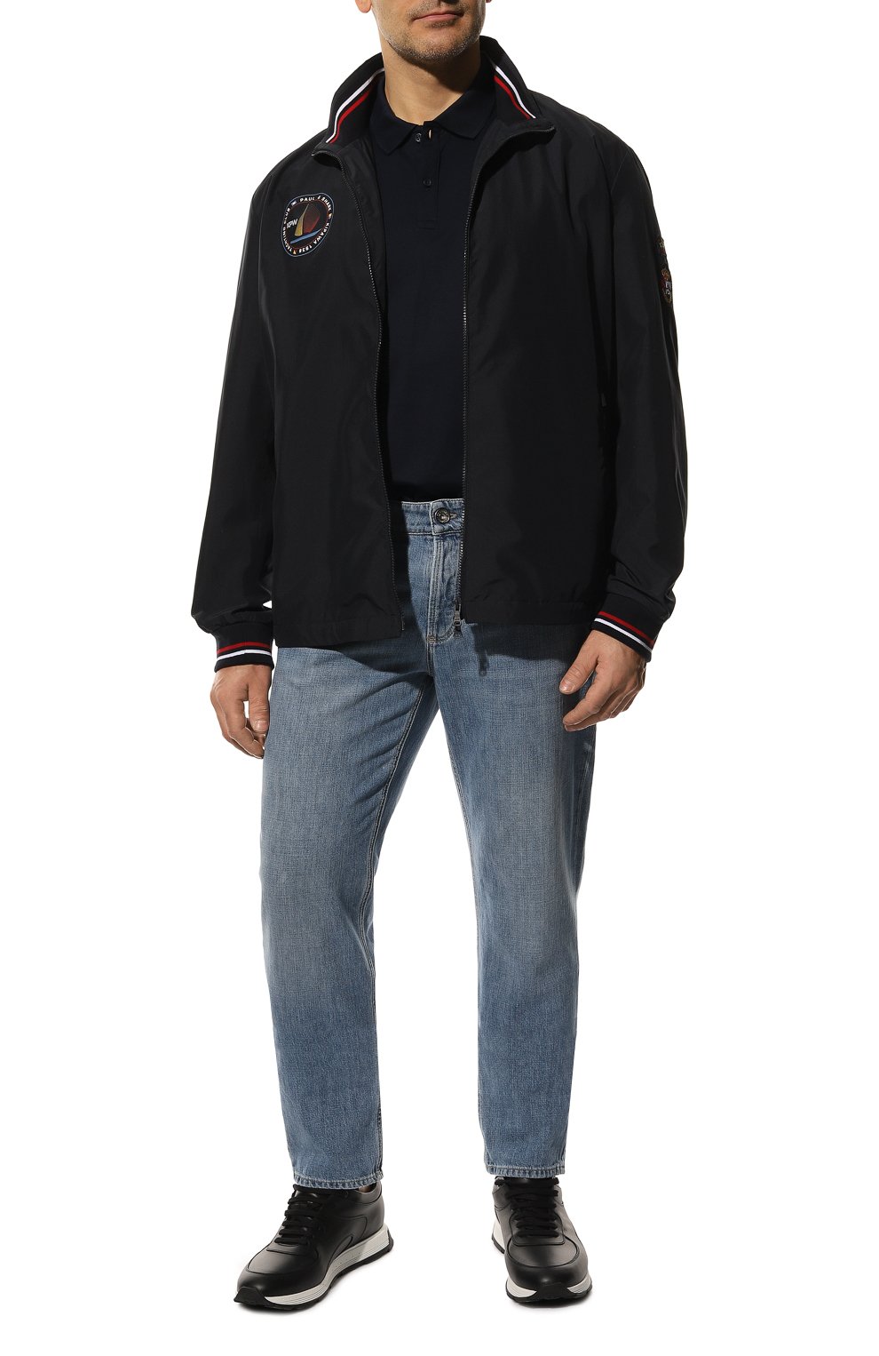 Хлопковое поло PAUL&SHARK, арт. C0P1013/3XL-6XL, фото 2