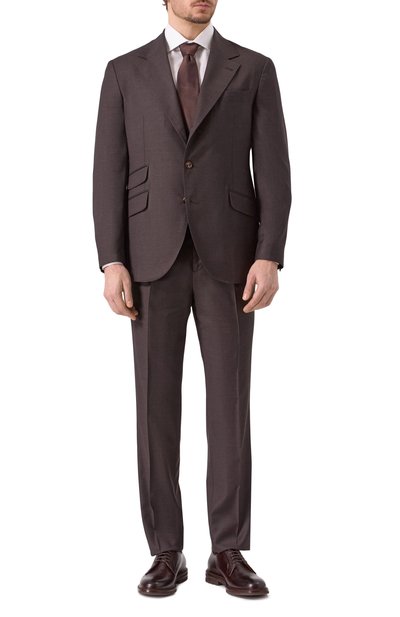 Мужской шерстяной костюм BRUNELLO CUCINELLI, арт. MB423LDWH