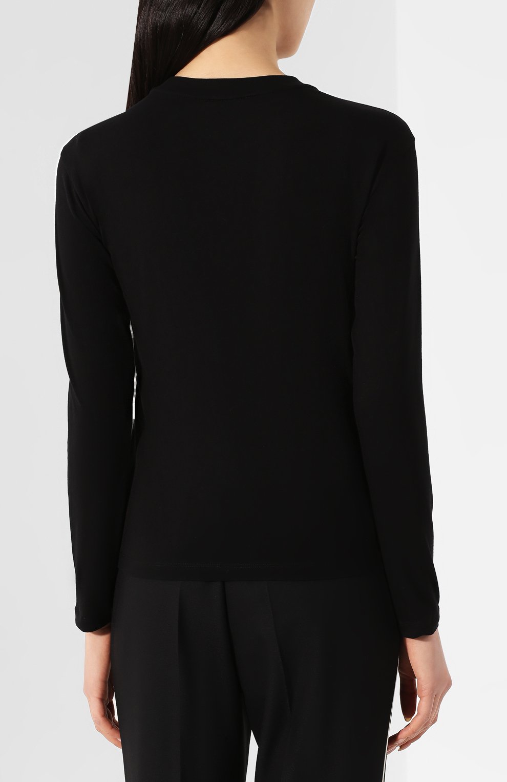Хлопковый пуловер EMPORIO ARMANI, арт. 3H2T6T/2JQAZ, фото 4
