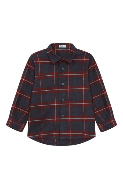 Хлопковая рубашка IL GUFO, арт. A25GCL0005C3165/12M-18M