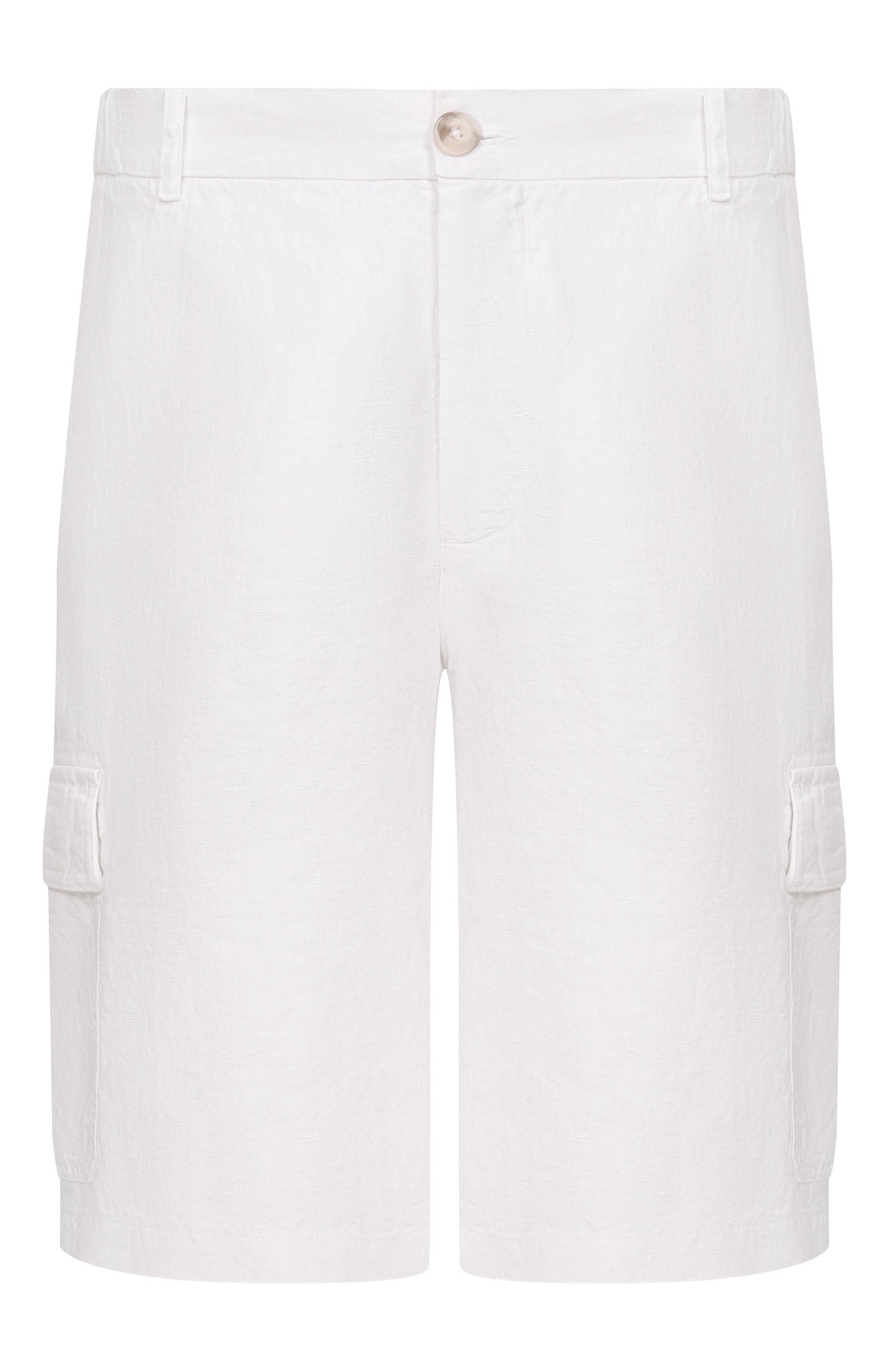 Льняные шорты 120% LINO, арт. 33ALIM29D4/0476/000, фото 1