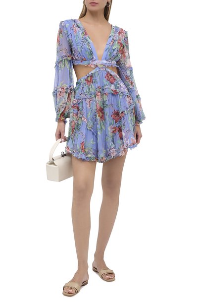 Шелковое платье ZIMMERMANN, арт. 3586DBTD, фото 2