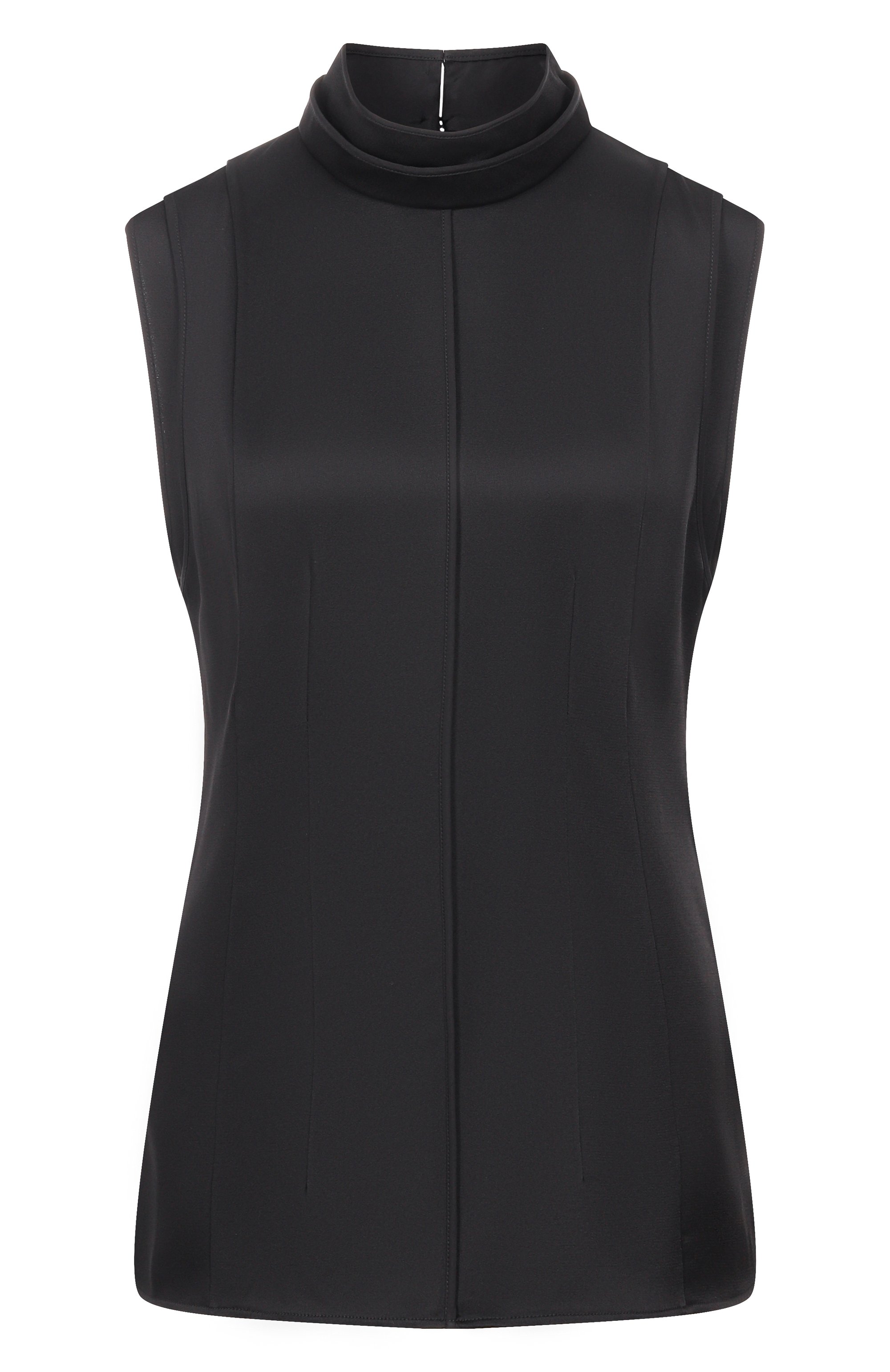 Атласный топ JIL SANDER, арт. J02NC0288/J76018, фот�о 1