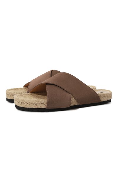 Мужские замшевые шлепанцы MANEBI, арт. M 2.9 DX