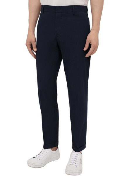 Хлопковые брюки PRADA, арт. SPD91-1BJ2-F0ABM-172, фото 3