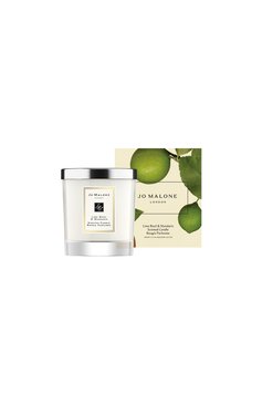 Свеча lime basil & mandarin (200g) JO MALONE LONDON бесцветного цвета, арт. L9YJ-01 | Фото 2 (Нос: Не проставлено; Региональные ограничения белый список (Axapta Mercury): Не проставлено; Ограничения доставки: flammable)