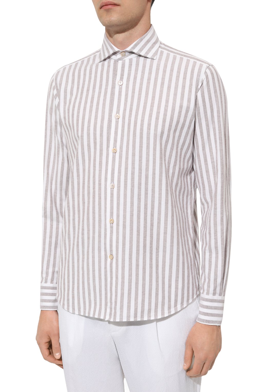 Хлопковая рубашка ALESSANDRO GHERARDI, арт. BR1L-3G-7T/7210, фото 3