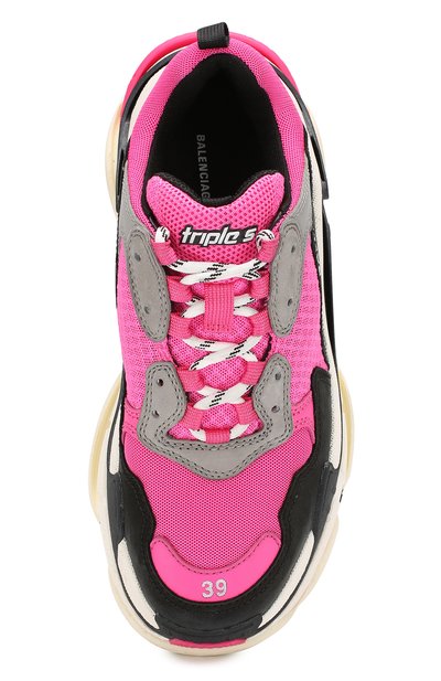 Комбинированные кроссовки triple s BALENCIAGA, арт. 524039/W090H, фото 5