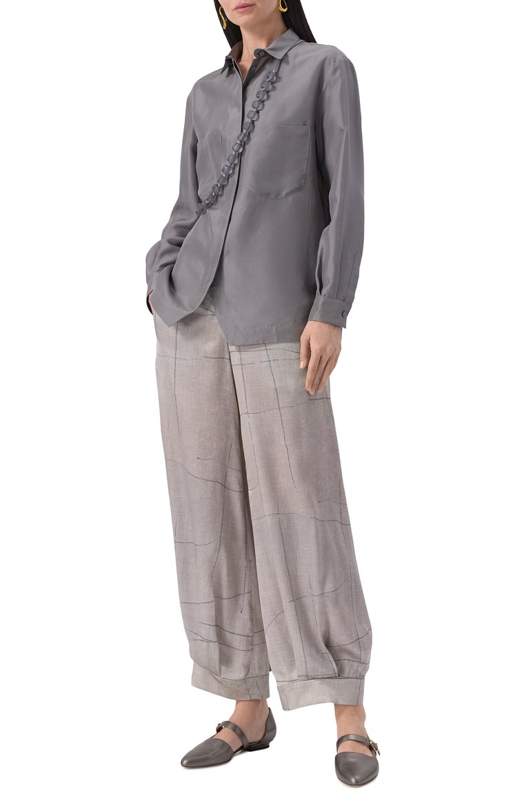 Шелковая блузка GIORGIO ARMANI, арт. GW000775/TE14164, фото 1