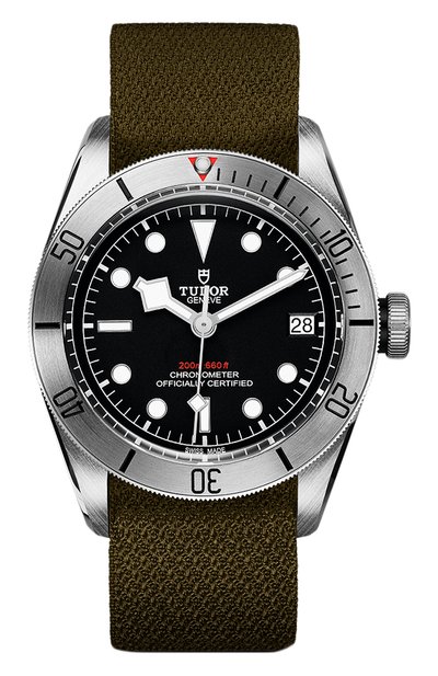 Мужские часы black bay steel TUDOR, арт. 79730/KHAKI FABRIC/BLACK
