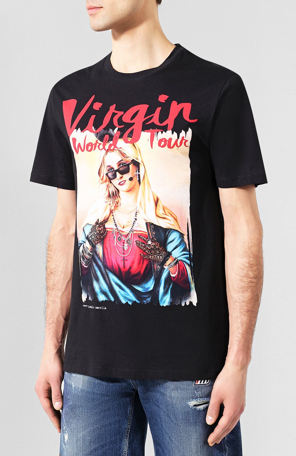 Хлопковая футболка FRANKIE MORELLO, арт. FMCS9126TS, фото 3