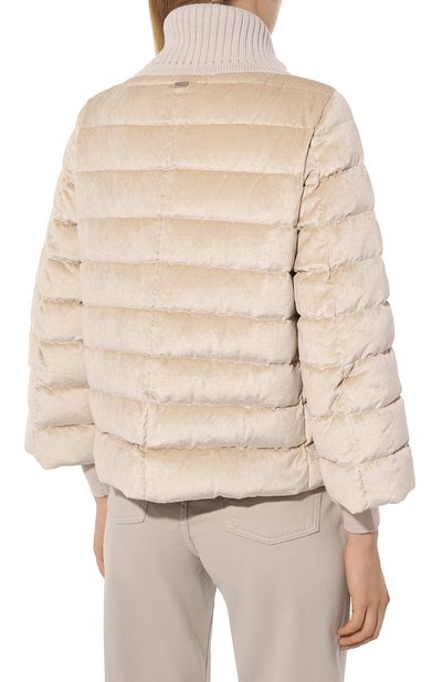 Пуховая куртка из вельвета HERNO, арт. PI00125DR/12631, фото 4