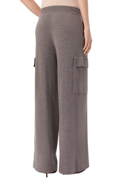 Брюки-карго из шерсти и кашемира P.A.R.O.S.H., арт. LIME25-D570608, фото 4