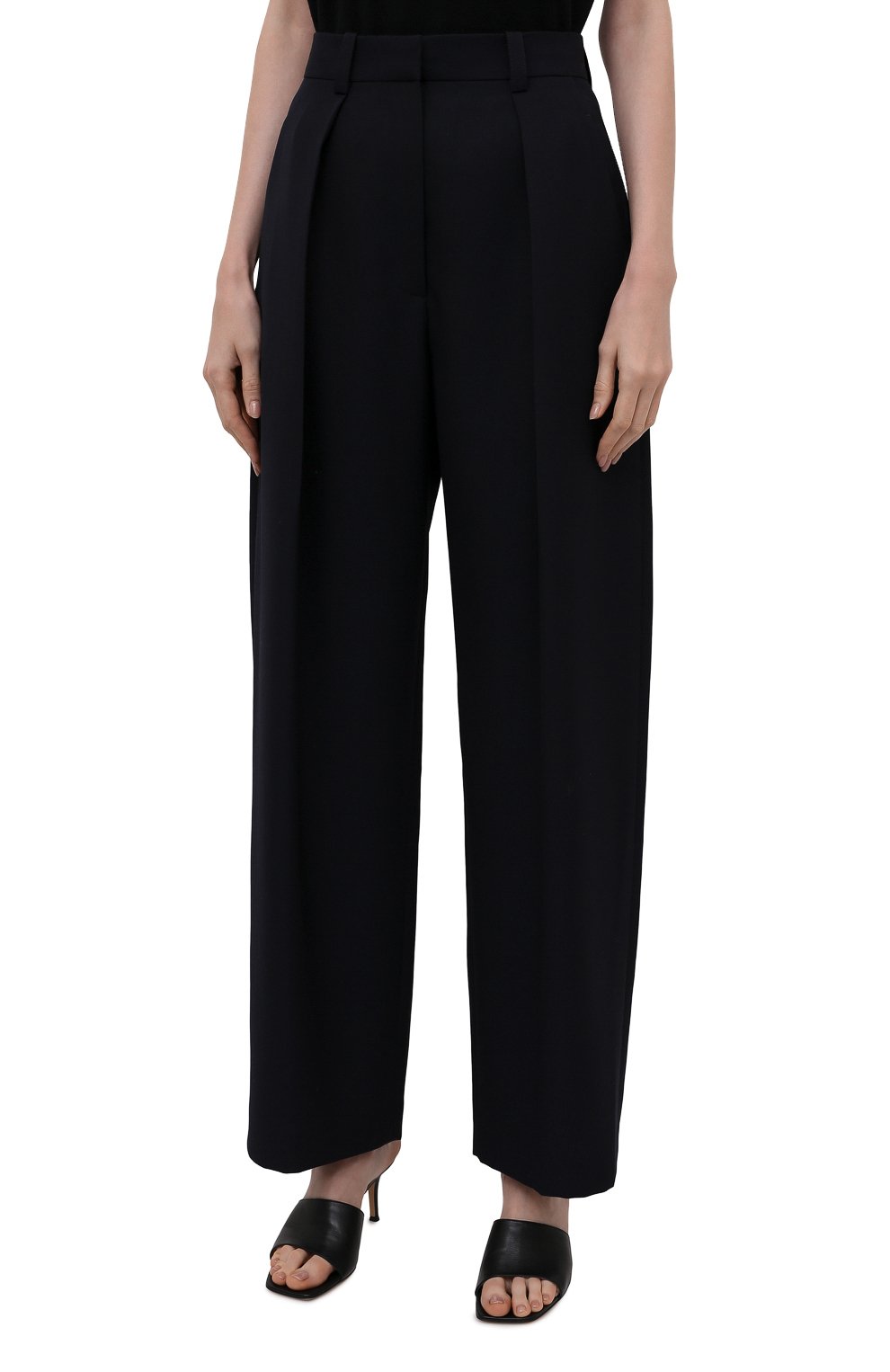 Шерстяные брюки VICTORIA BECKHAM, арт. 1521WTR002857A, фото 4