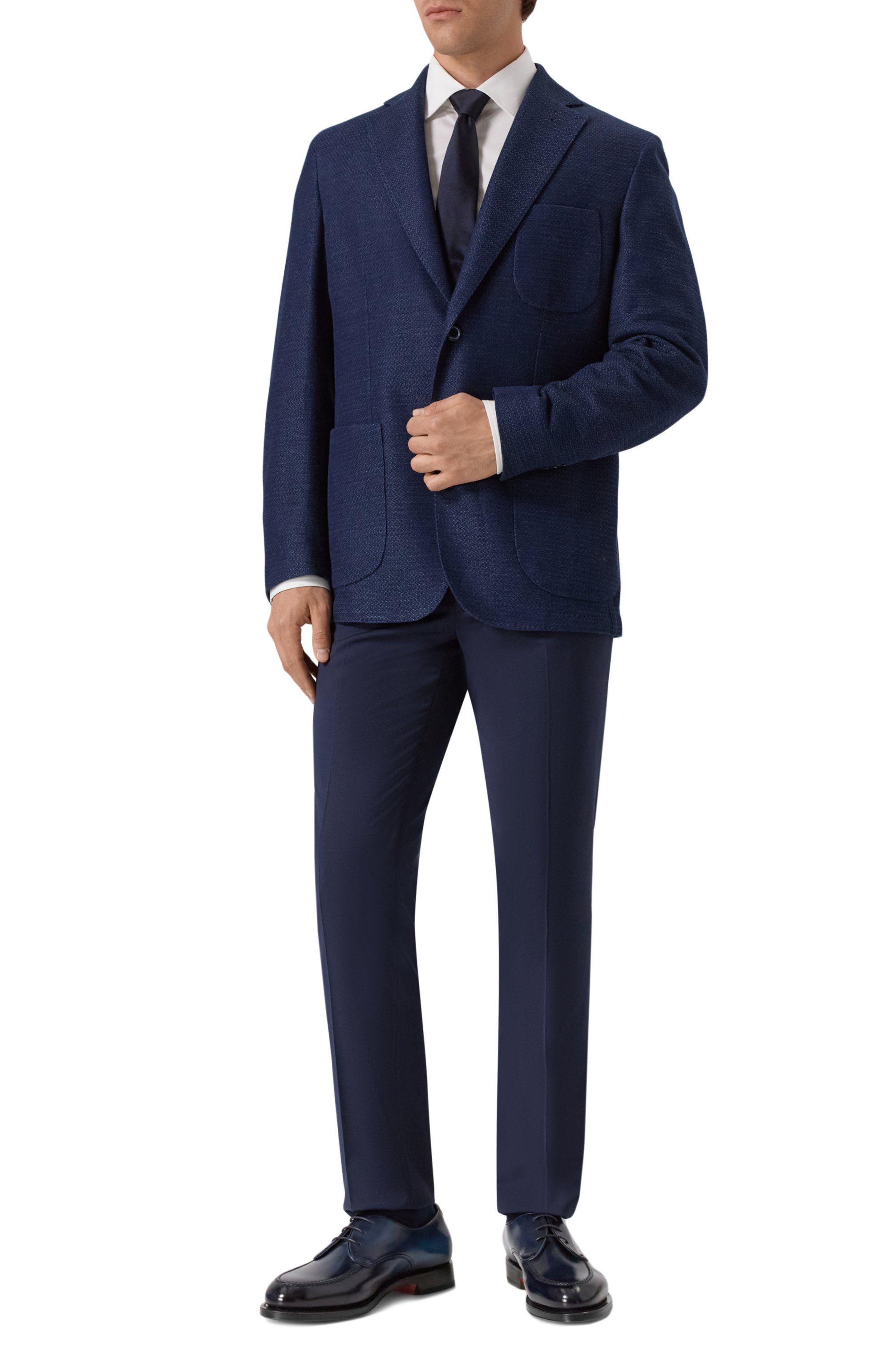 Пиджак из хлопка и льна MVST, арт. MULTILIN0 46265, фото 3