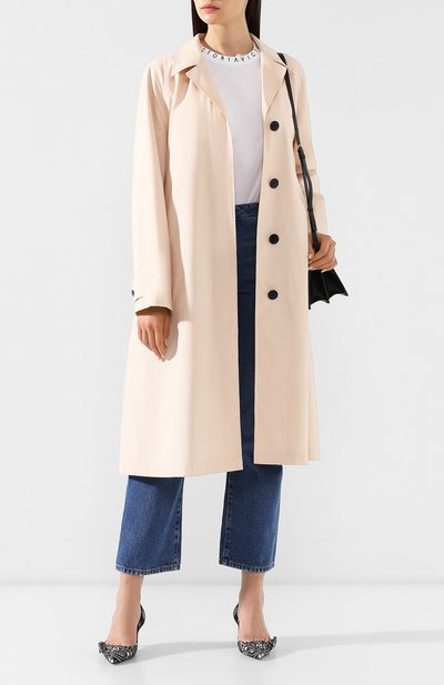Пальто car coat из смеси хлопка и шелка BURBERRY, арт. 8007010, фото 2