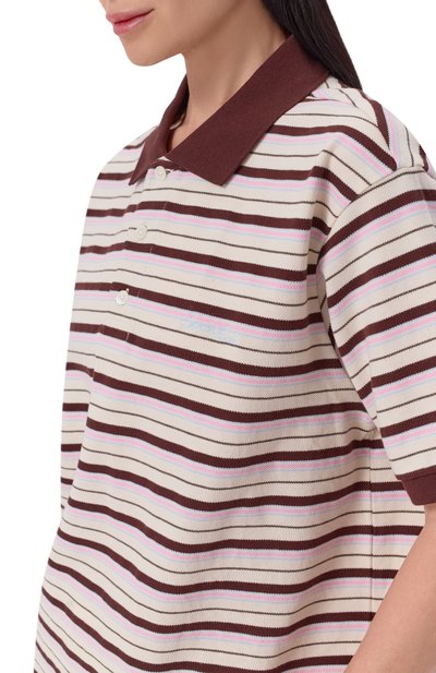 Хлопковое поло DUNST, арт. UDTS6B121W2, фото 5