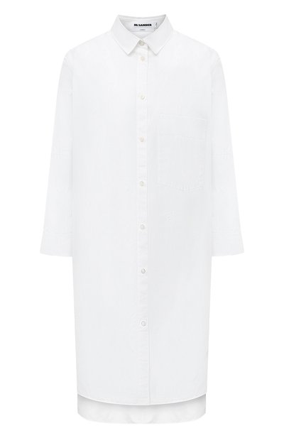 Женская хлопковая рубашка JIL SANDER, арт. JSX0600605-W0244300