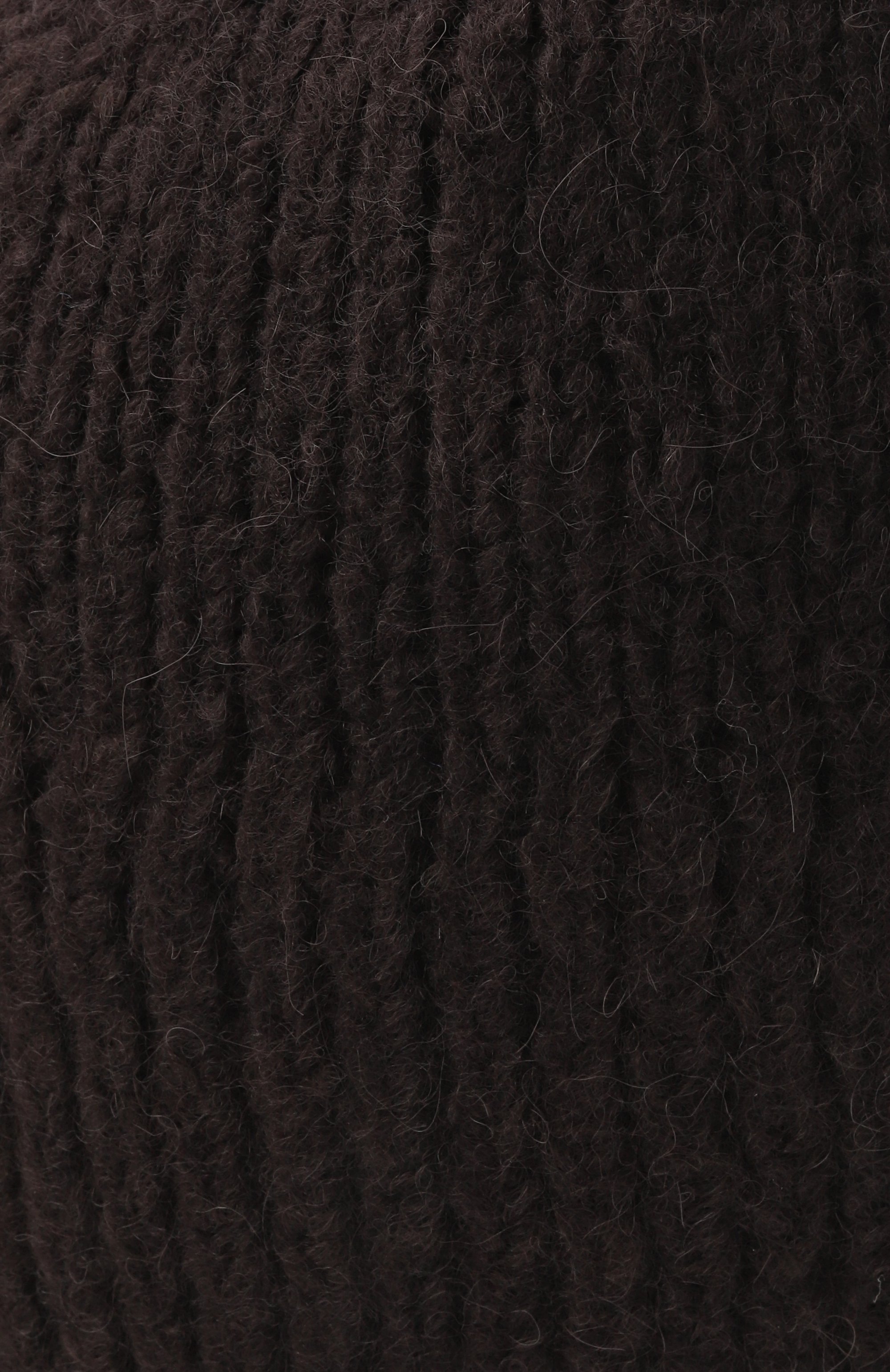 Шерстяная шапка DRIES VAN NOTEN темно-коричневого цвета по цене 28200 руб., арт. 021231-2709-704, фото 3 Шерстяная шапка DRIES VAN NOTEN, арт. 021231-2709-704, фото 3