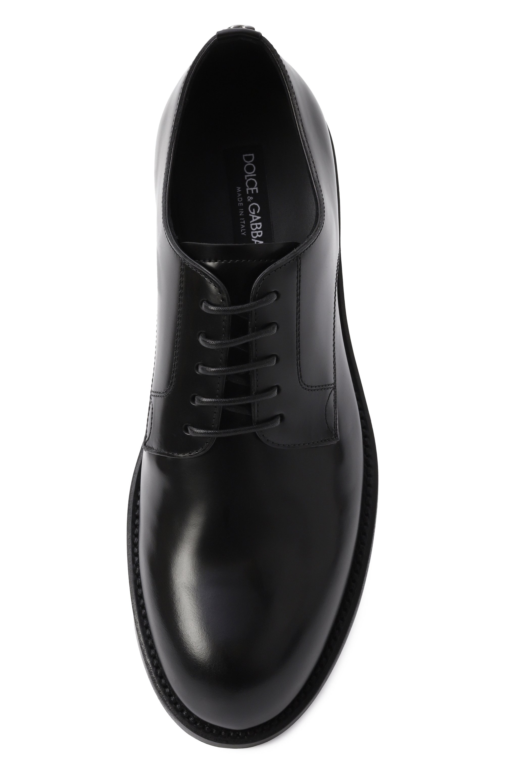Кожаные дерби dg night DOLCE & GABBANA, арт. A10879/A1203, фото 6