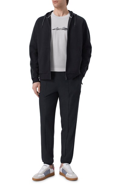 Футболка BOGNER FIRE+ICE светло-серого цвета по цене 12450 руб., арт. 54001364, фото 2 Футболка BOGNER FIRE+ICE, арт. 54001364, фото 2