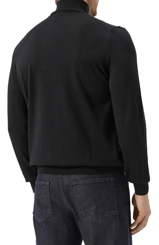Шерстяная водолазка Van Laack VL-SAINI-F/S00176/3XL-6XL Чёрный  VL-SAINI-F/S00176/3XL-6XL Фото 4