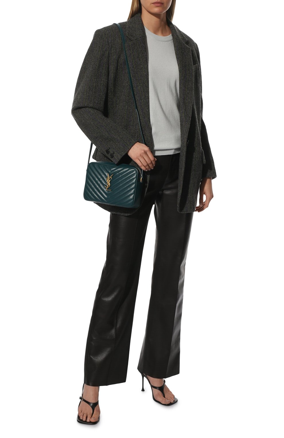 Сумка lou medium SAINT LAURENT, арт. 612544/DV707, фото 3