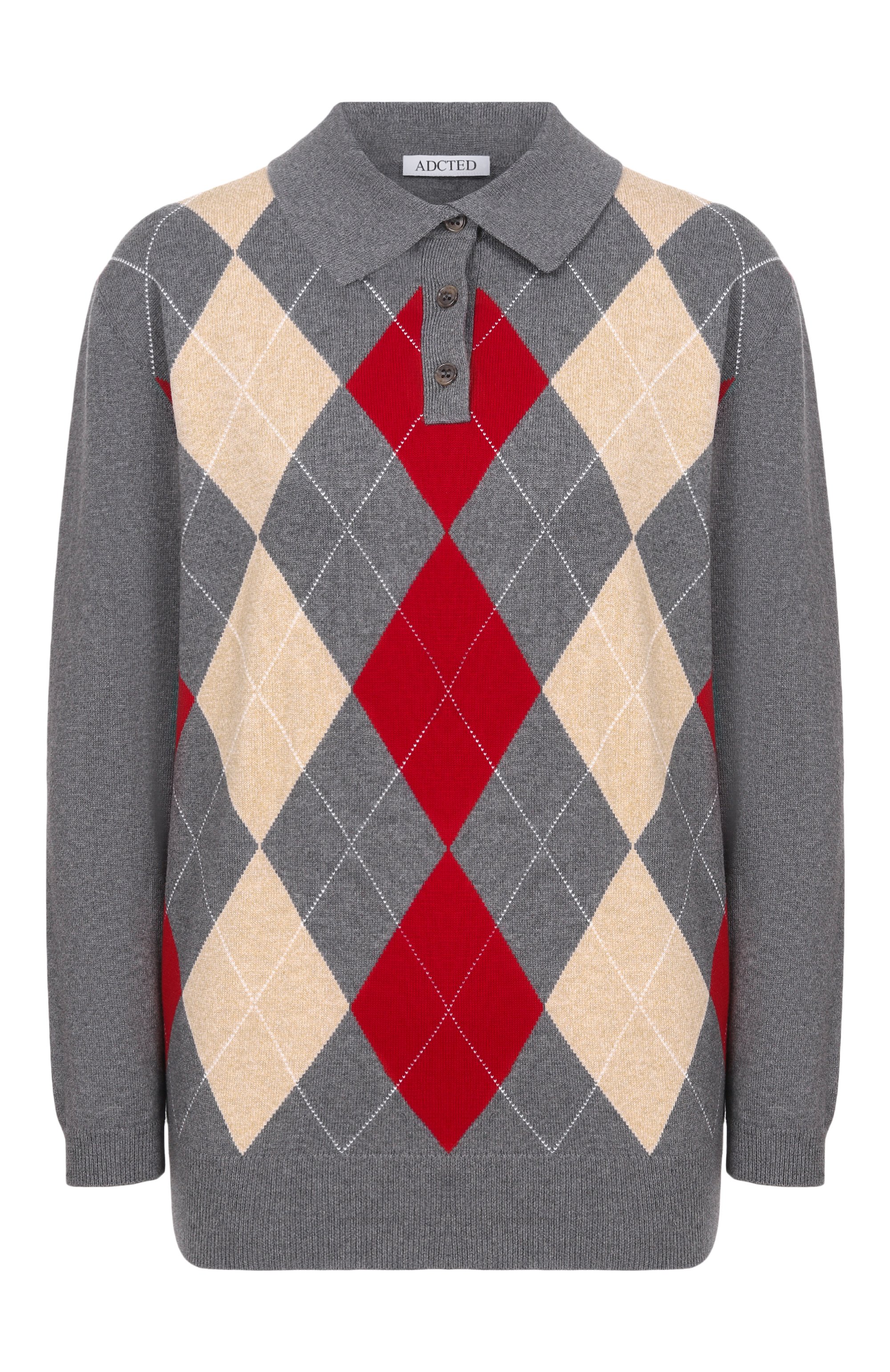 Поло из хлопка и кашемира ADDICTED, арт. AD2603, фото 1