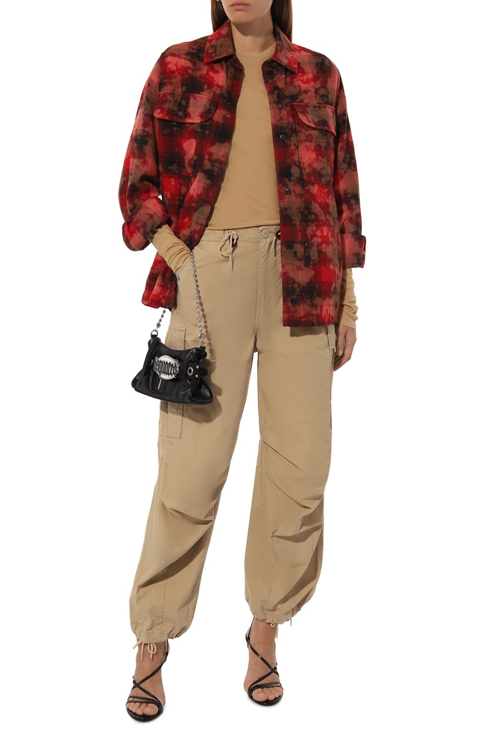 Рубашка PALM ANGELS, арт. PWGE022F24FAB001, фото 2